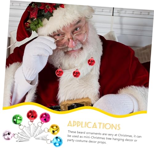 Beard Decoration Set 24pcs Christmas Ball Clips X49279