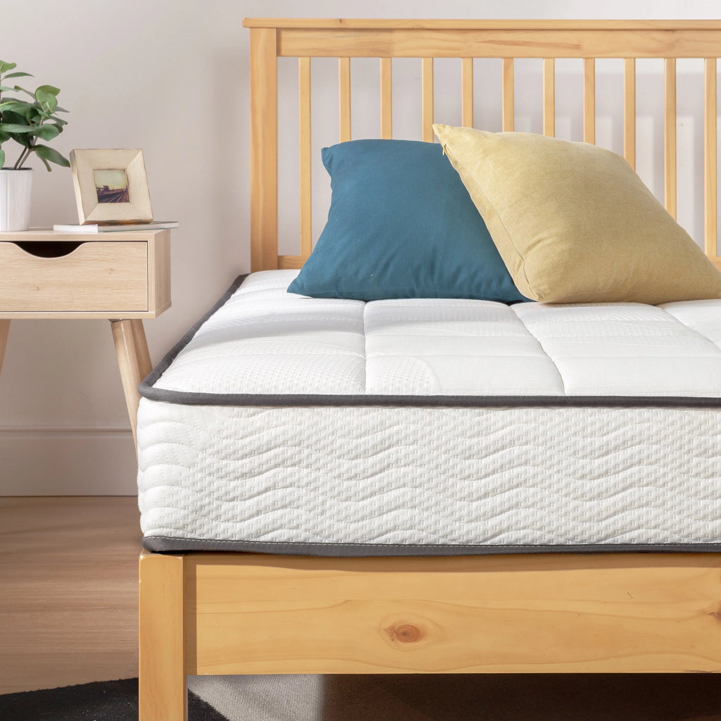 8 Classic Bonnell Spring Mattress with Comfort Foam Top, Full Q498113