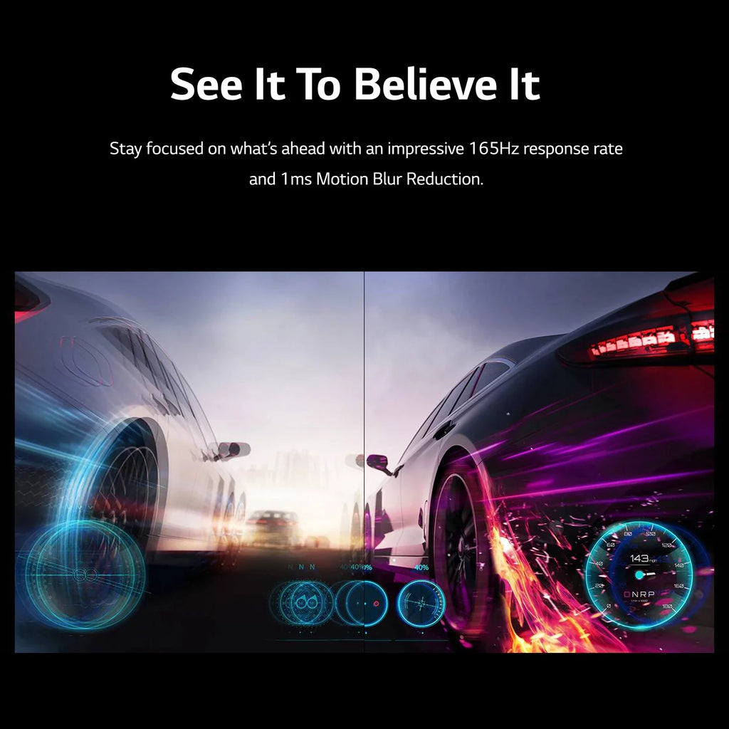 24” FHD 165Hz Gaming Monitor Black E14388