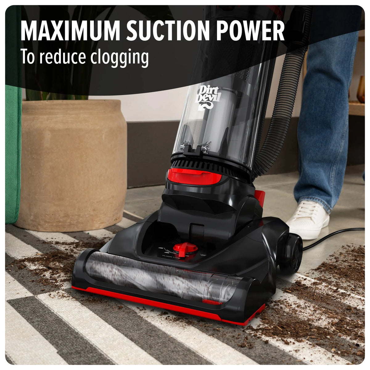 Bagless Upright Vacuum Cleaner T1964