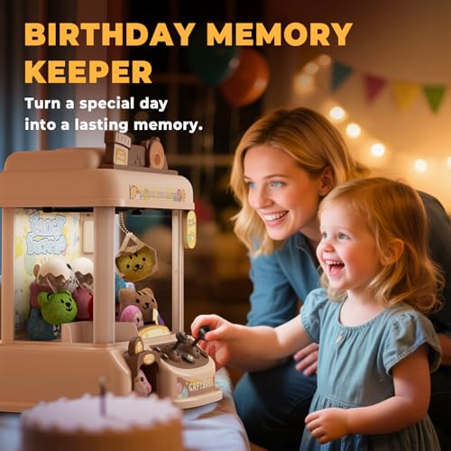 Claw Machine for Kids with Plush and Squishy Prizes L40303