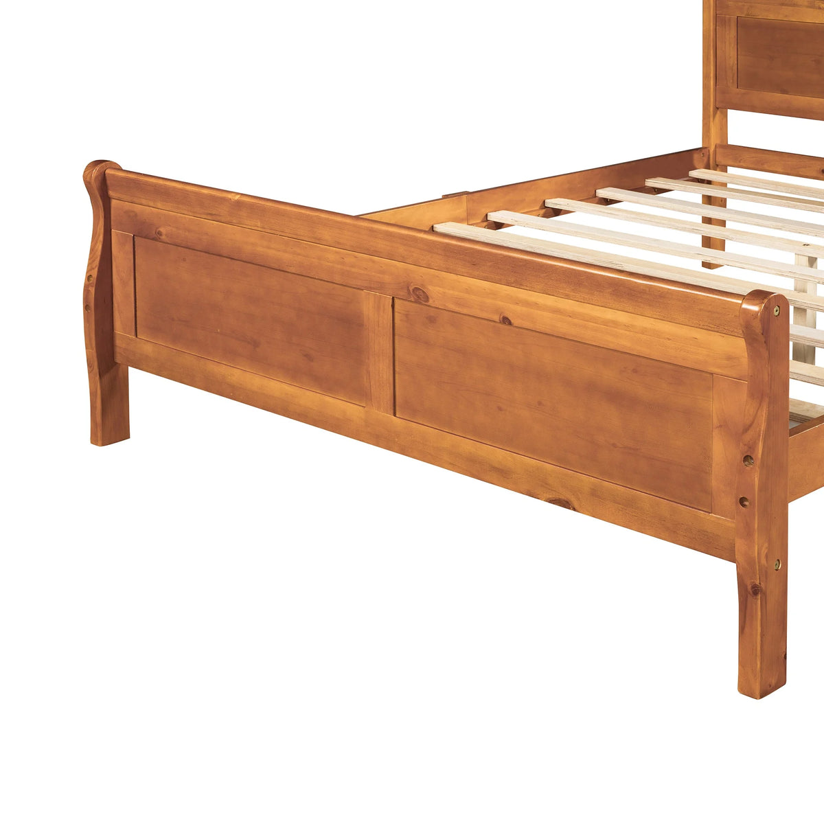Full Size Wood Platform Bed R3949