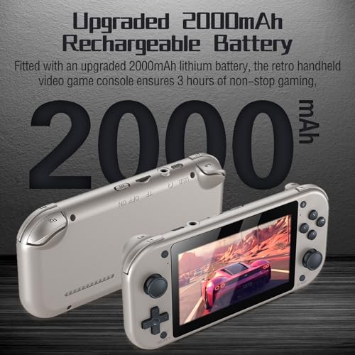 Handheld Game Console 4.3" IPS Screen Retro Game Player 64G J502