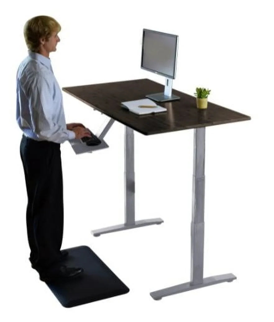 White 52 in. Adjustable Standing Desk T730