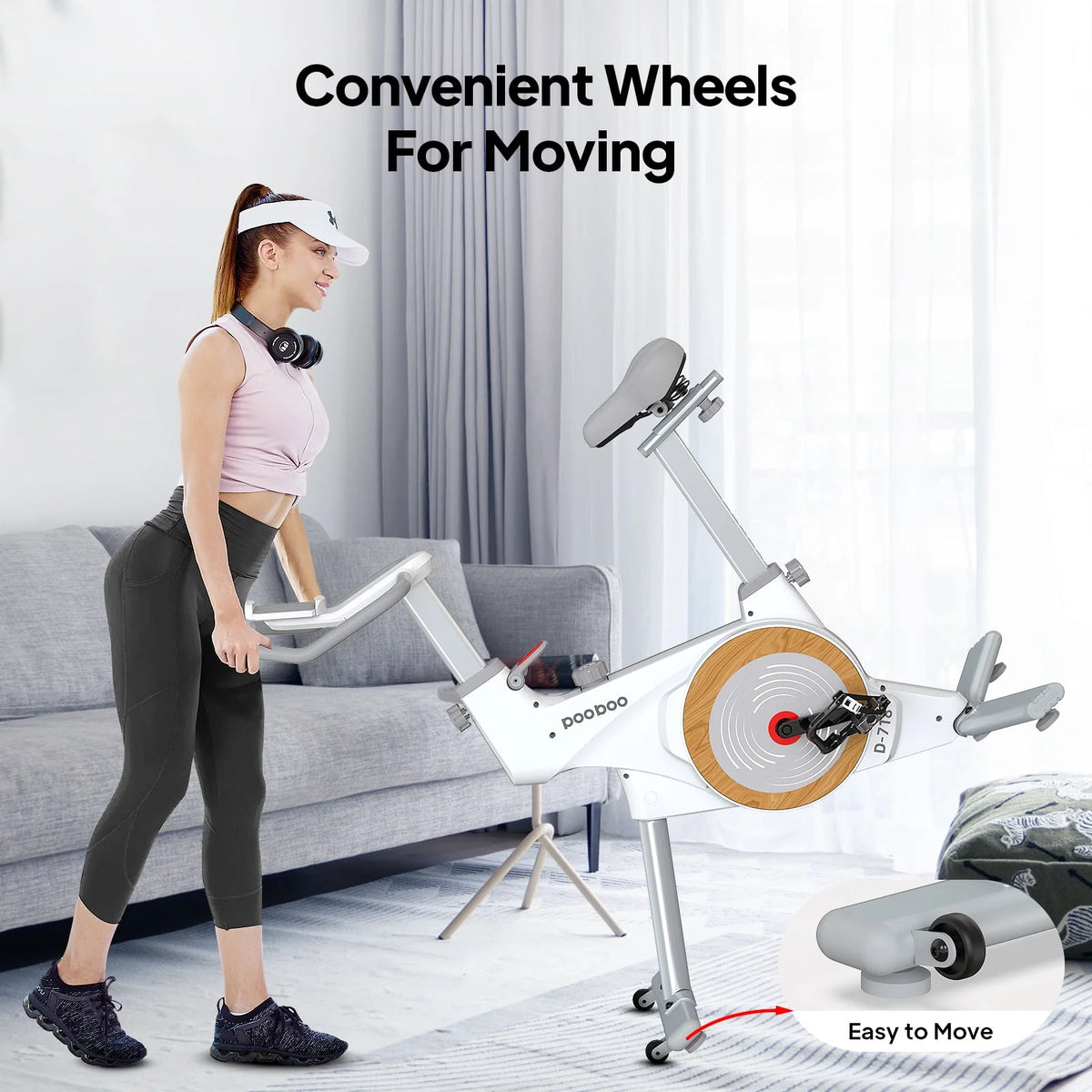 Indoor Cycling Bike Belt Drive Magnetic Stationary E192205