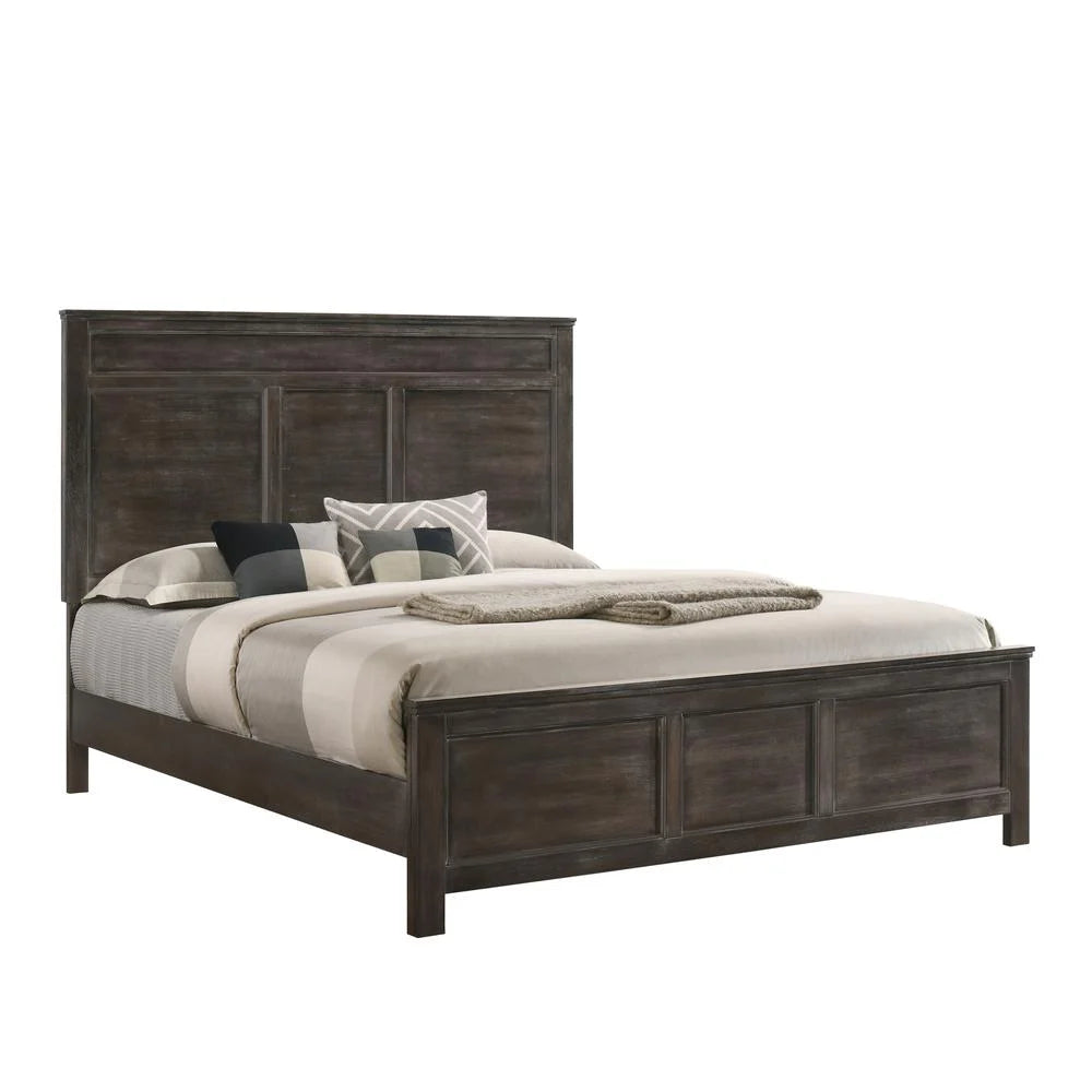 Solid Wood Full Bed in Nutmeg W210549