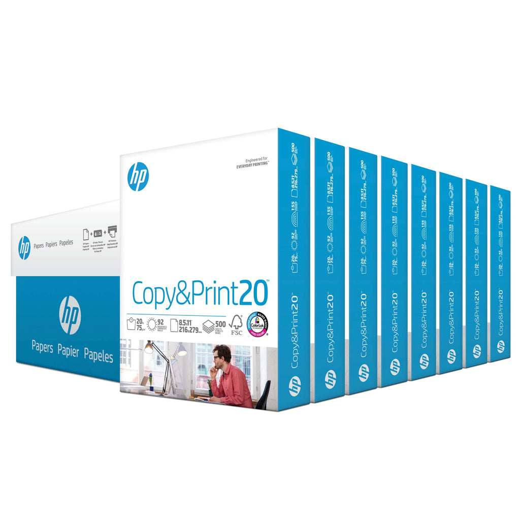 20lb 8.5 x 11 500 Sheets Copy Paper R4040
