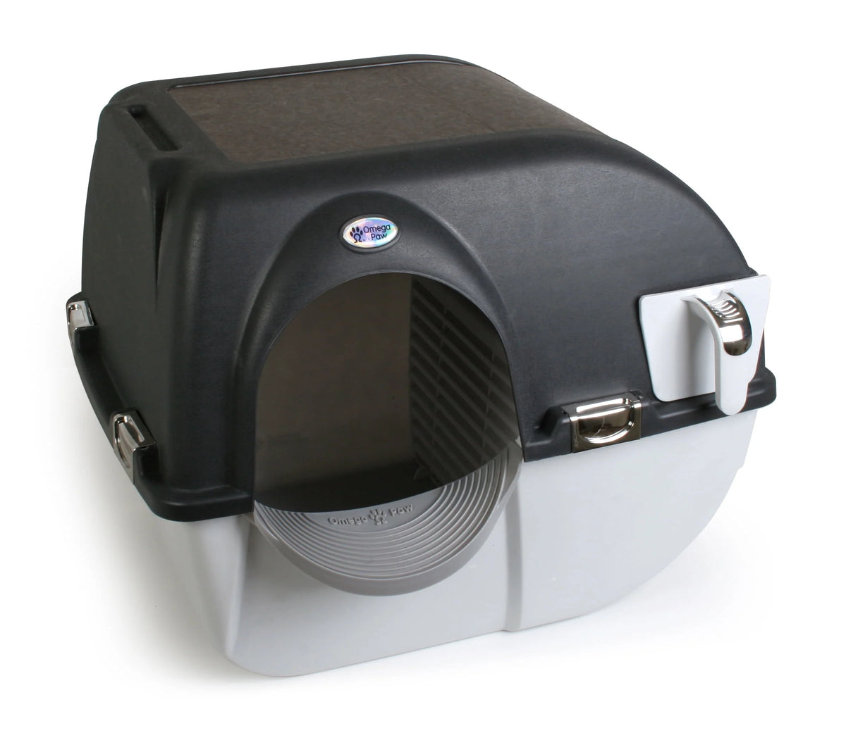 Black Self-Cleaning Litter Box N2438