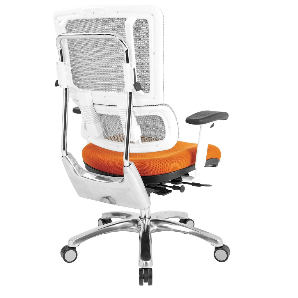White Vertical Mesh Chair R280369