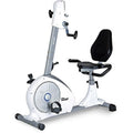 White Recumbent Exercise Bike U6759