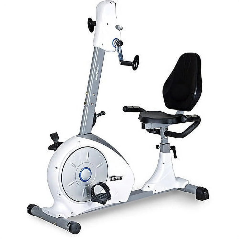 White Recumbent Exercise Bike U6759