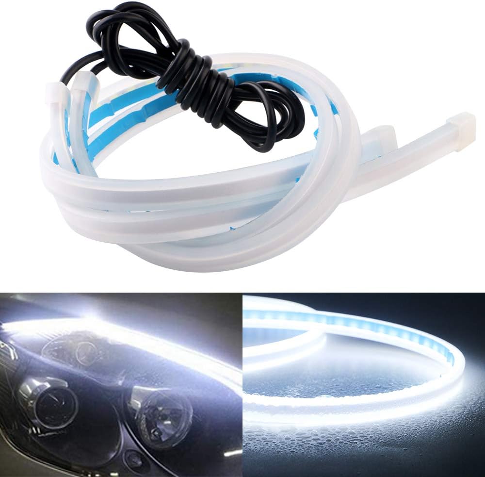 RGB Multi Color 60CM/24 Inch Waterproof LED Strip Lights 2Packs V891361