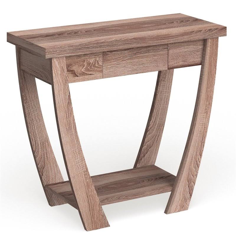 Light Oak Console Table D553