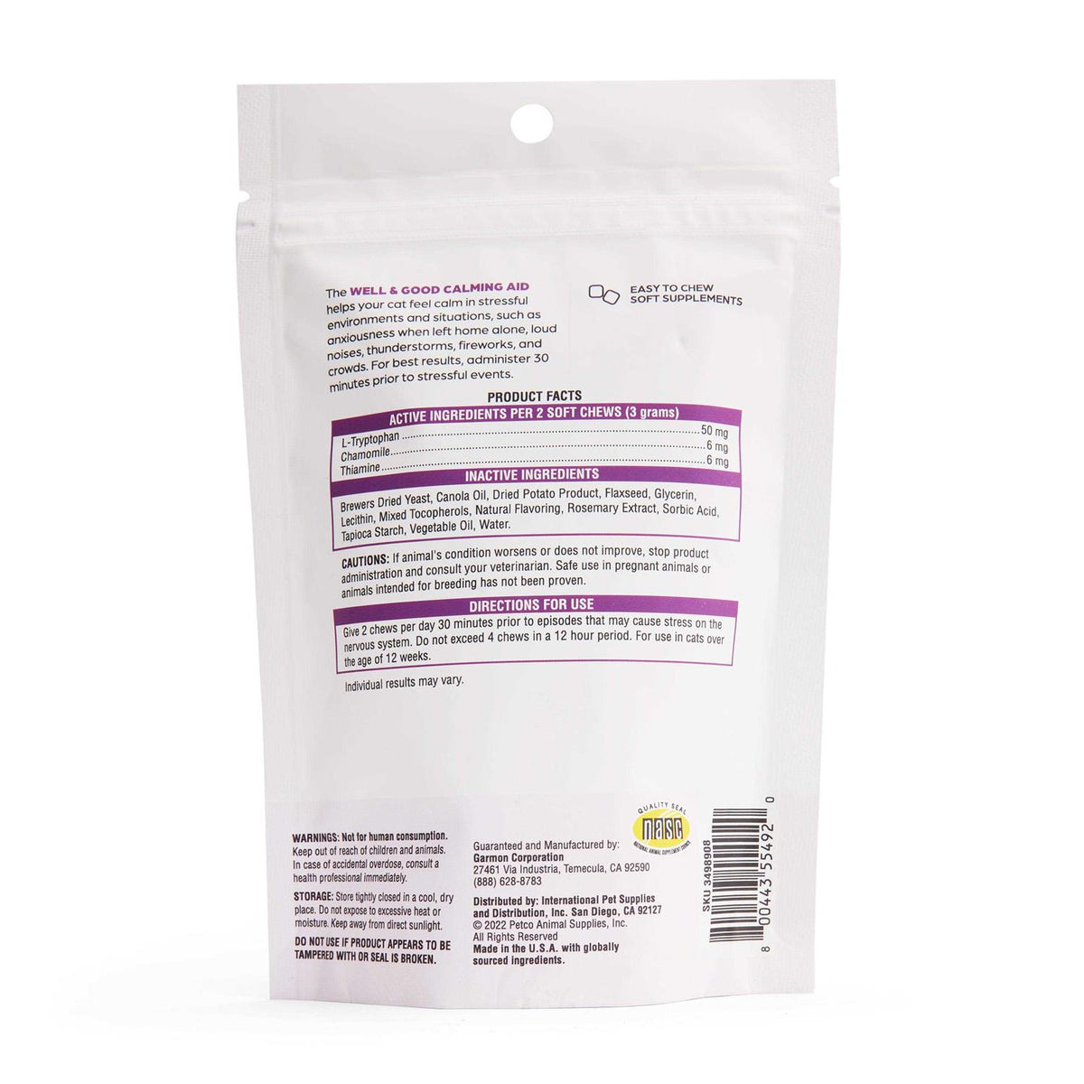 Calming Cat Soft Chews S273