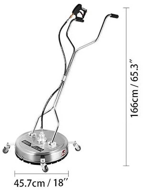 18 inch Flat Surface Cleaner for Pressure Washer L1985