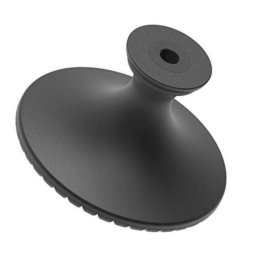 Matt Black Round Cabinet Knobs 9-Pack A5257