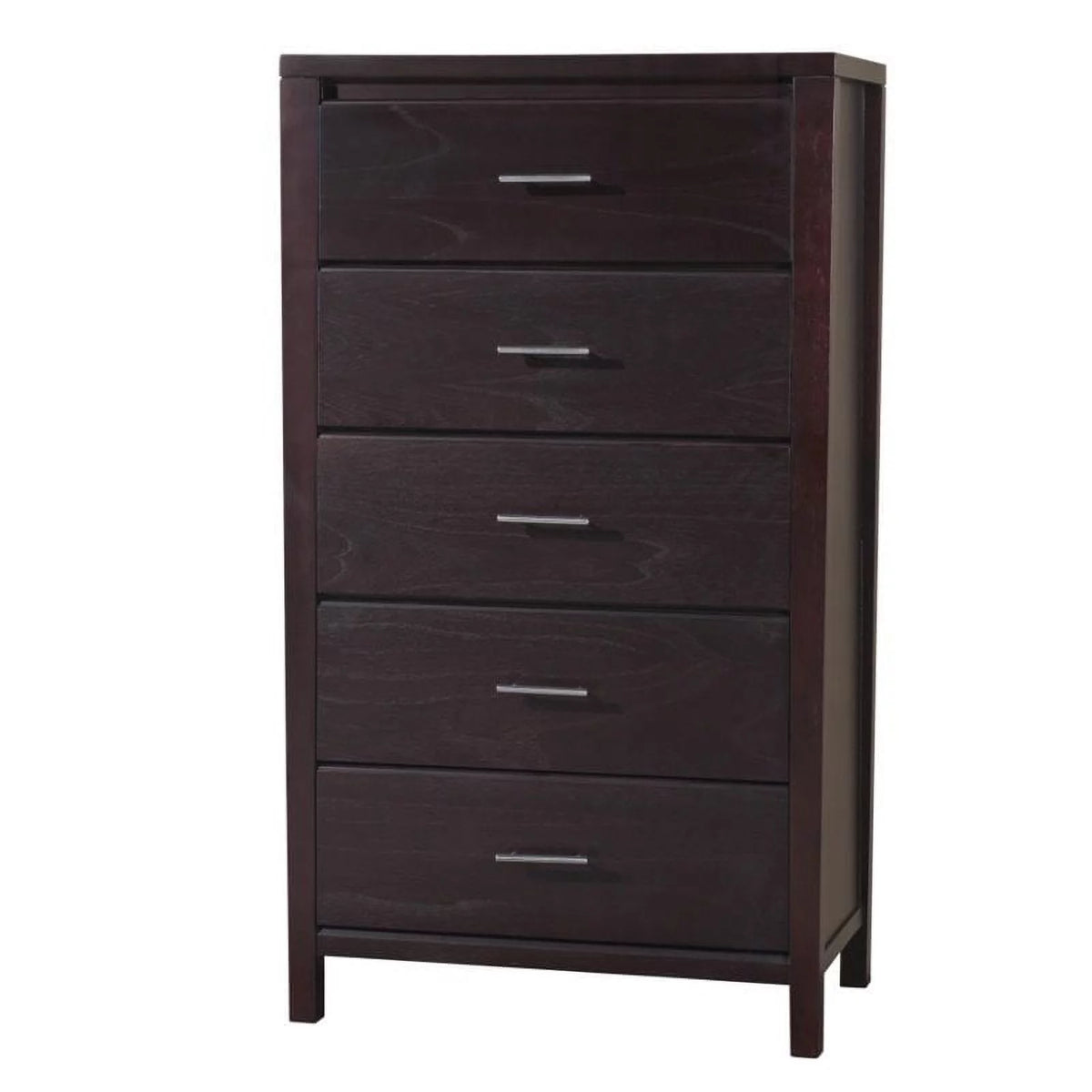 5 Drawer Chest in Espresso Finish G4851