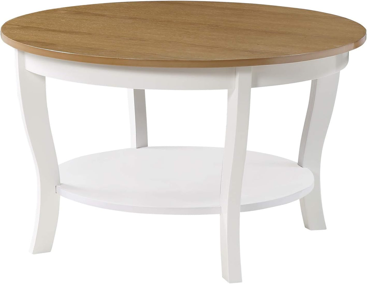 Round Espresso Coffee Table B4565