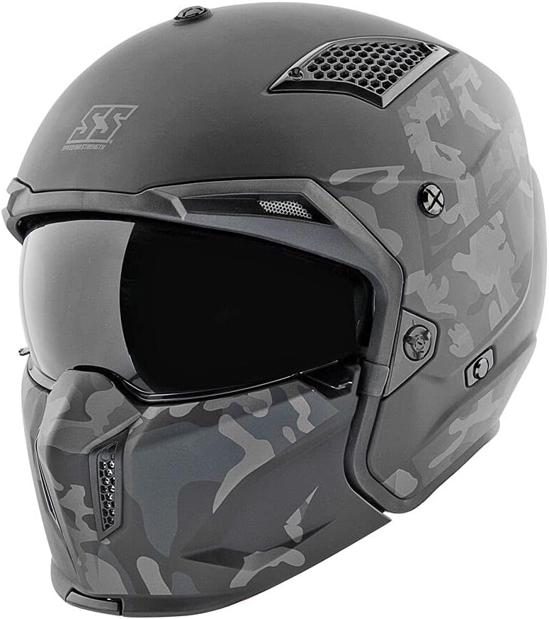 Black Camo Helmet G534