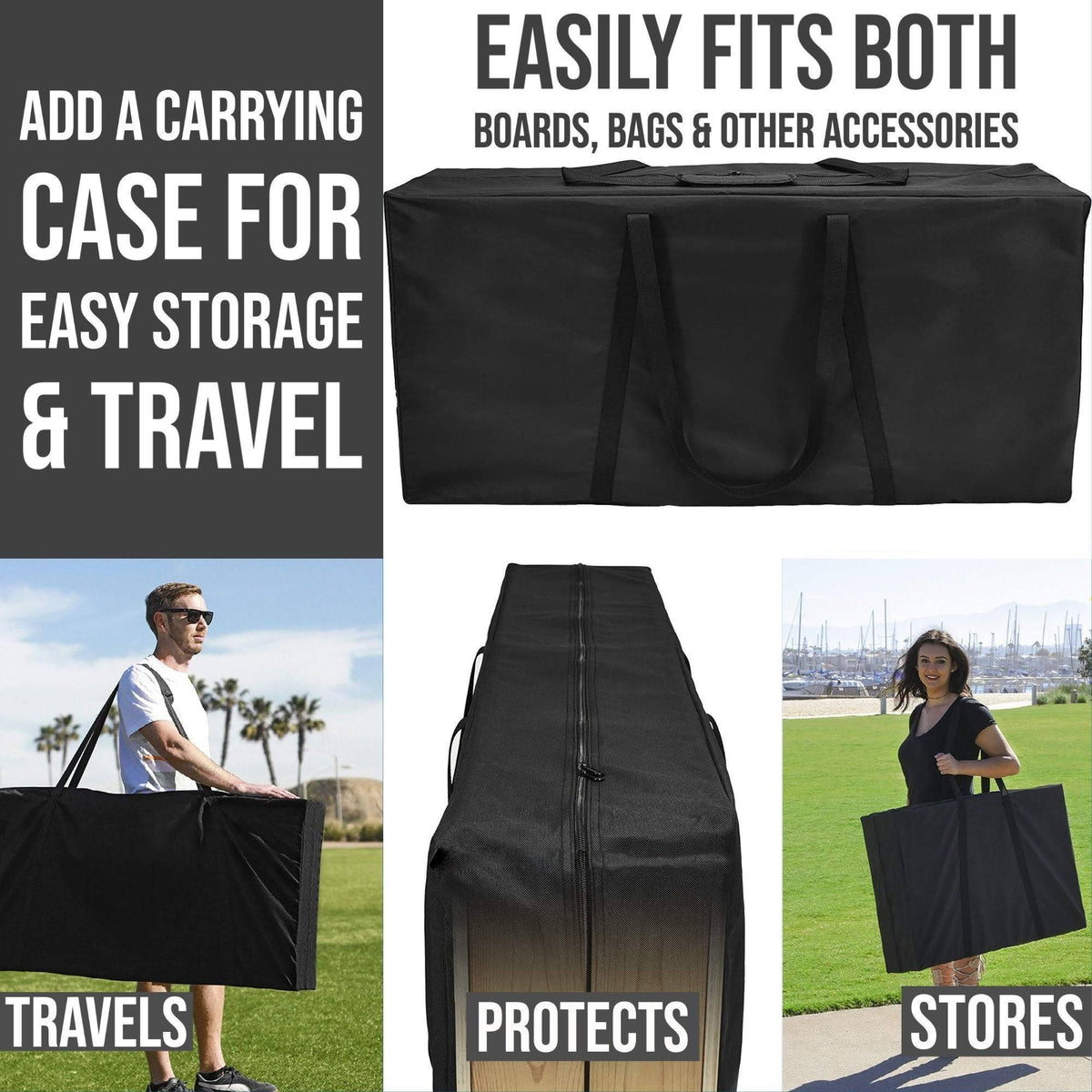 Cornhole Set with Carrying Case K9678