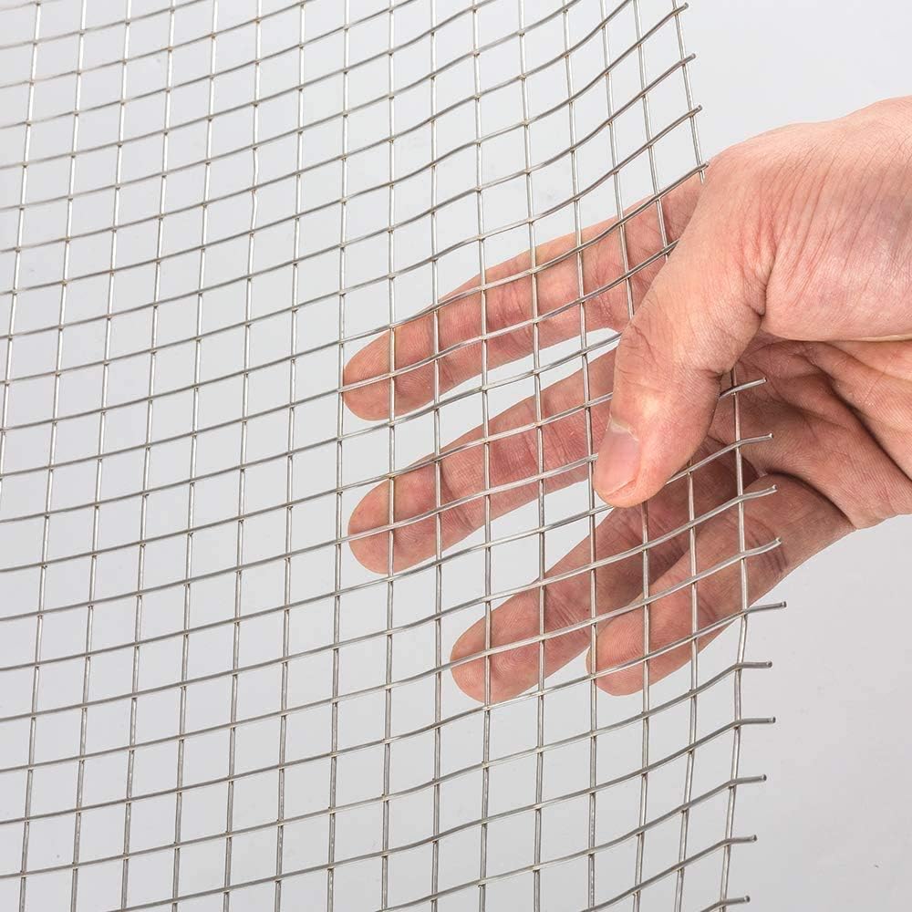 36 inch x 100 ft 14 Gauge Stainless Steel Welded Wire Mesh R259800