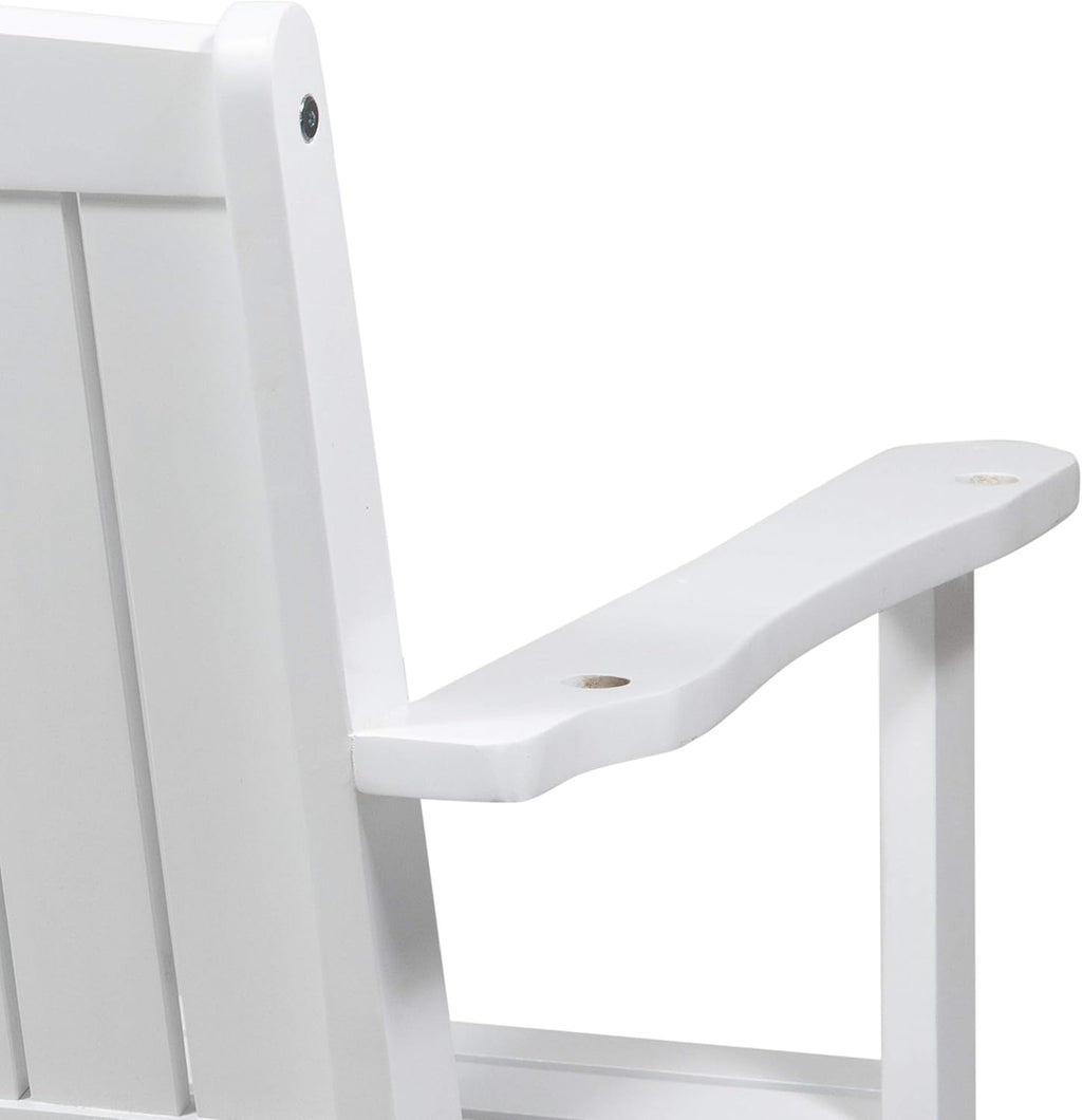 White Acacia Wood Porch Swing W531