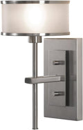 One Light Wall Sconce Brushed Steel N7824