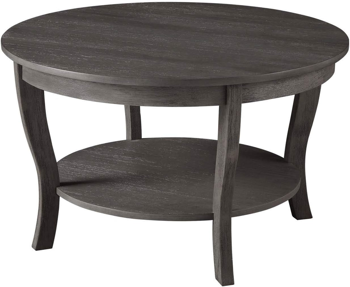 Round Espresso Coffee Table B4565