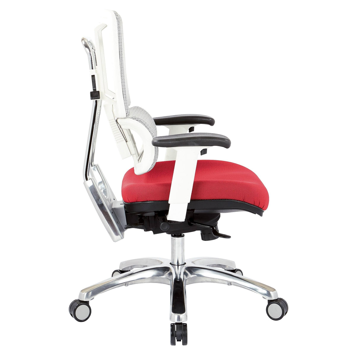 White Vertical Mesh Chair R280369