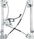 Power Window Regulator with Motor Front Left Driver Side Pack of 2 W802086