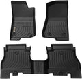 Black Floor Mats Liners Front Rear Carpet M541346