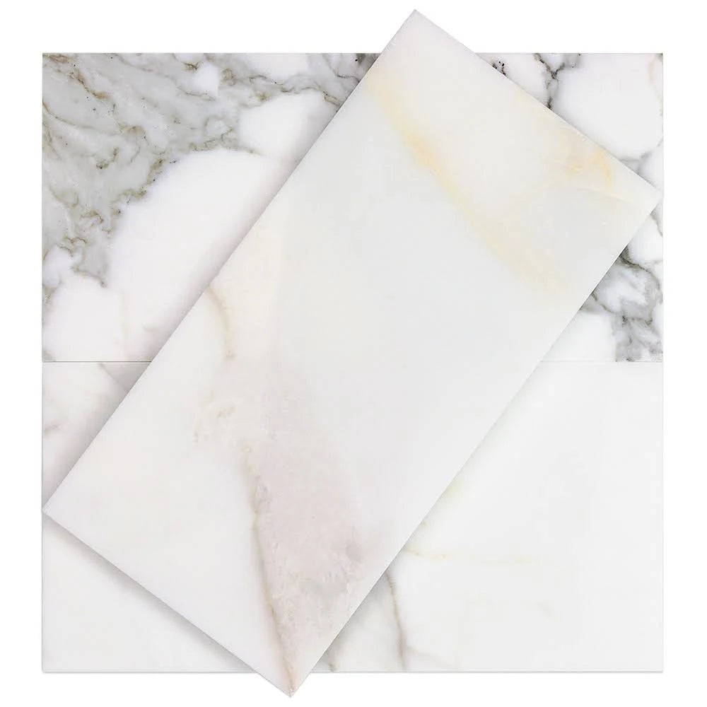 Calacatta Gold 6x12 Polished Marble Tile V926922