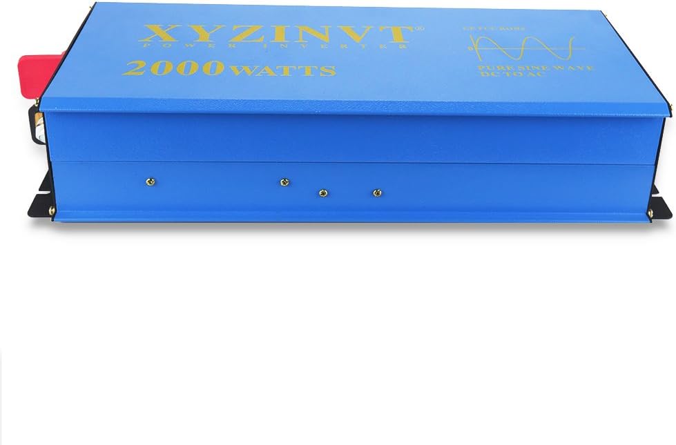 3000 watt Pure Sine Wave Power Inverter dc 24v to ac 120v with LED Display and Wireless Remote Controller K144460