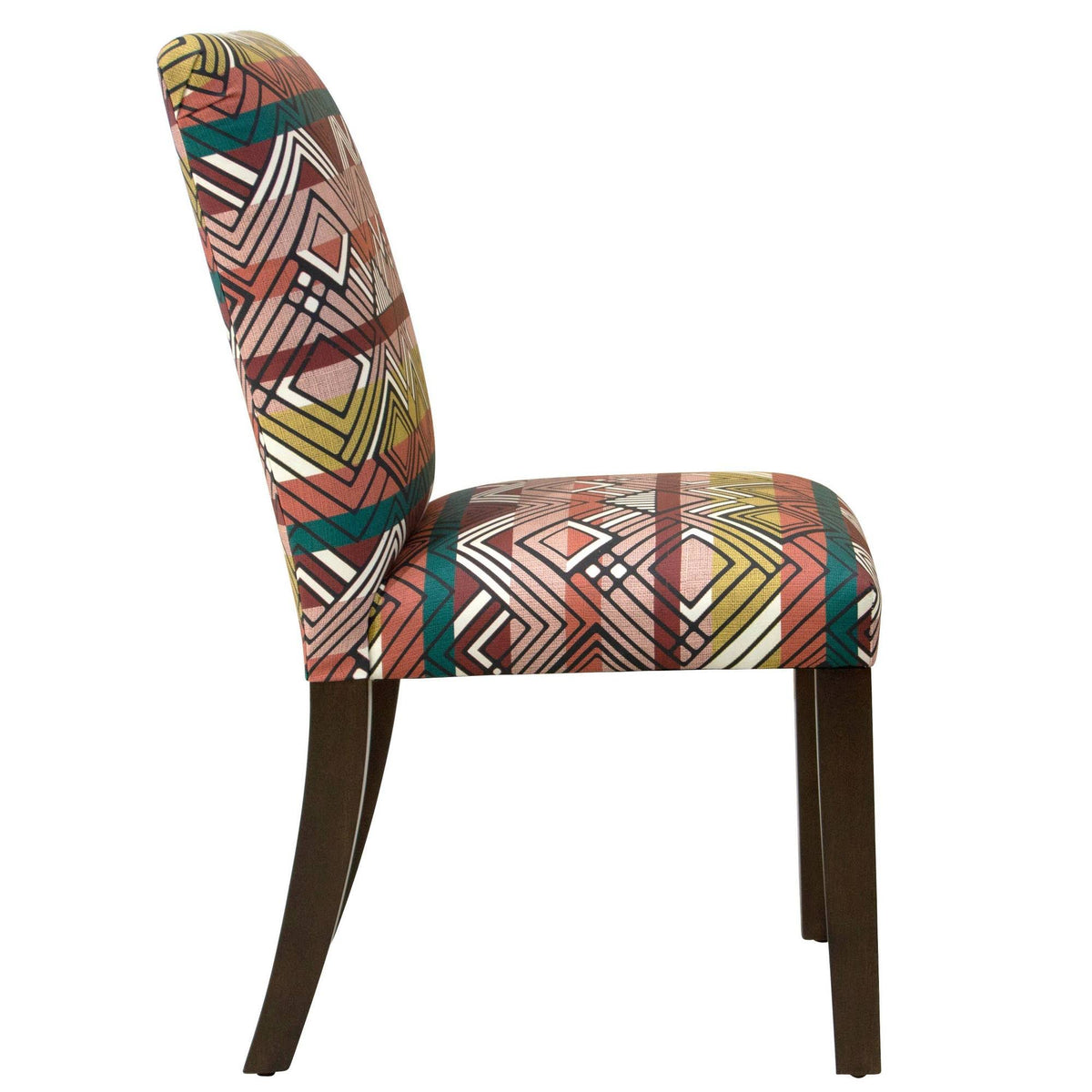 Dining Chair in Geometric Weave D26164