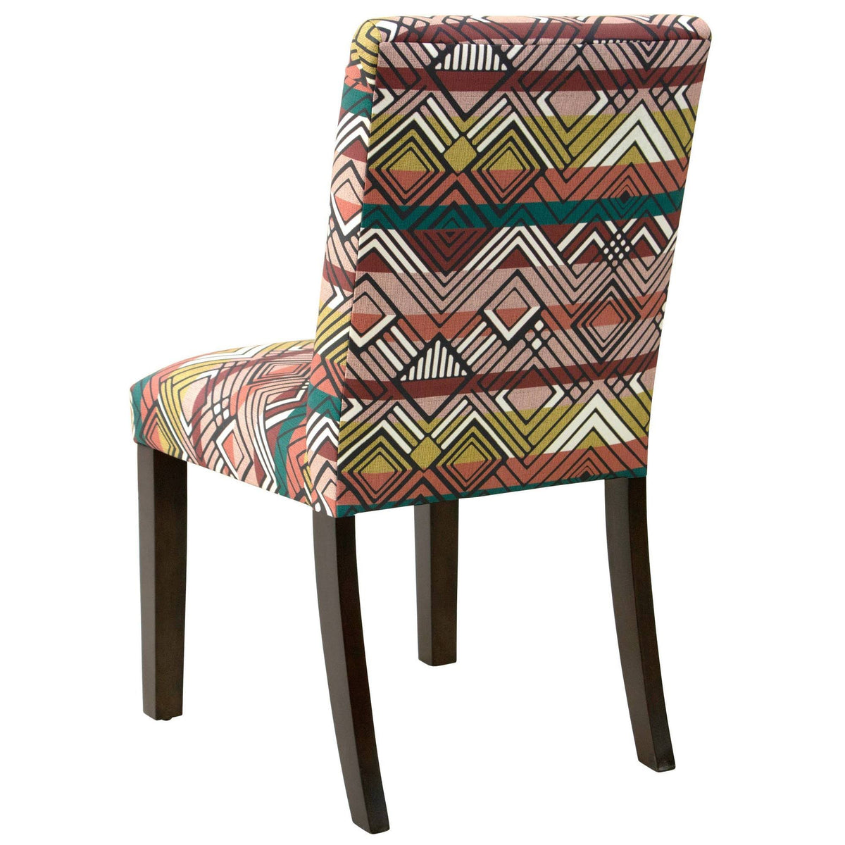 Dining Chair in Geometric Weave D26164
