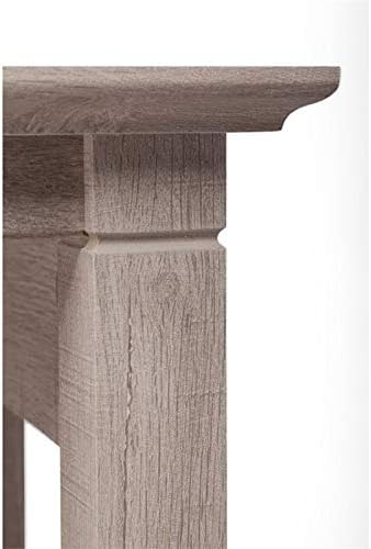 5 Shelf Bookcase in Washed Gray O54091