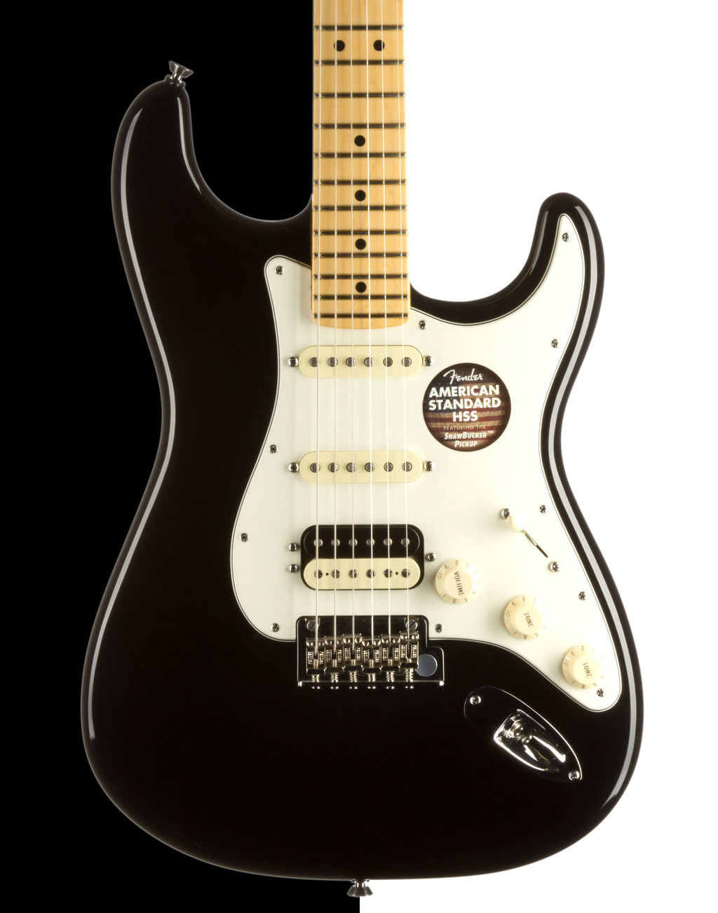 Black HSS Maple Electric Guitar A5939