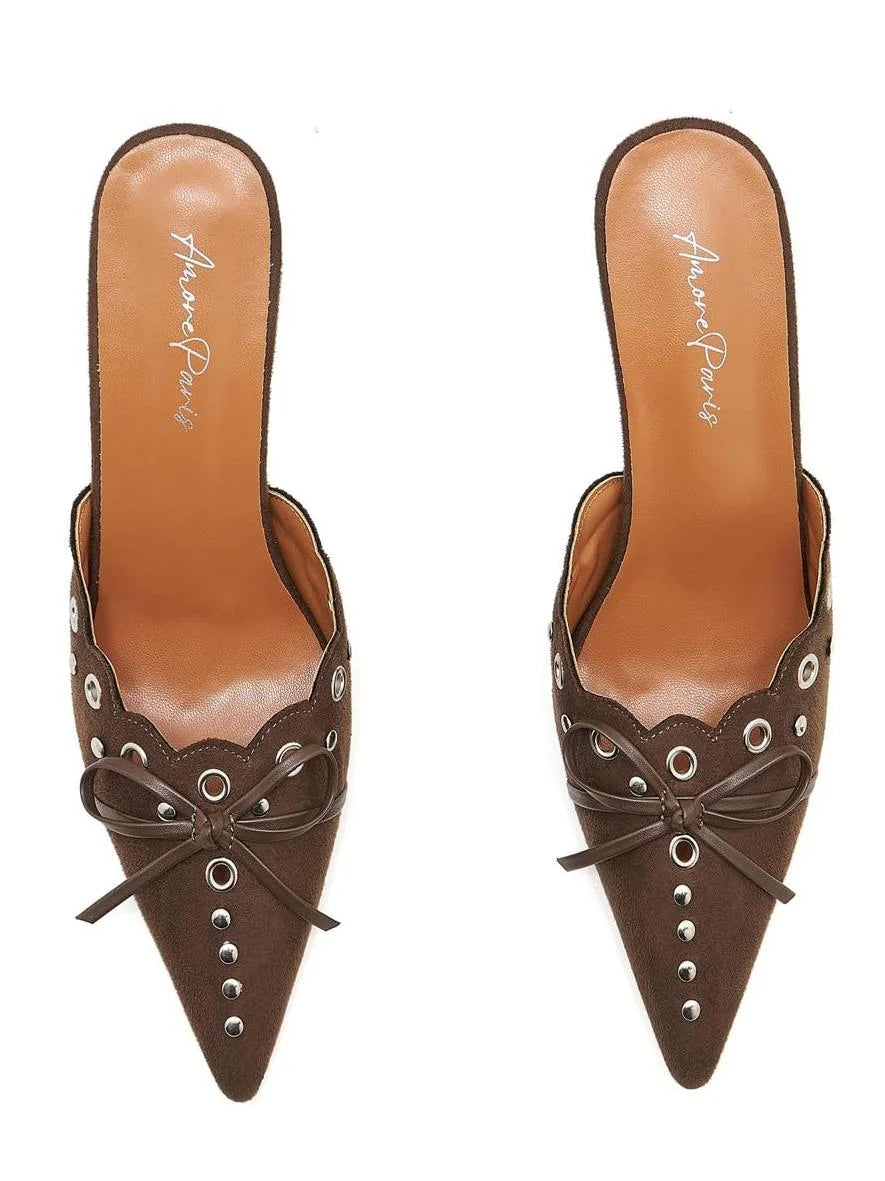 Pointed High Heels Sandals H345471