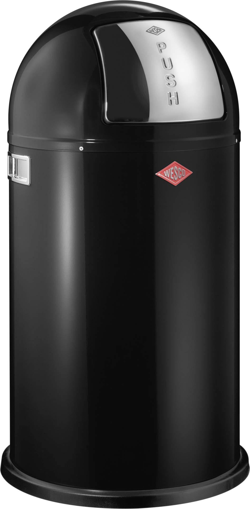 Black 50L Trash Can T260876