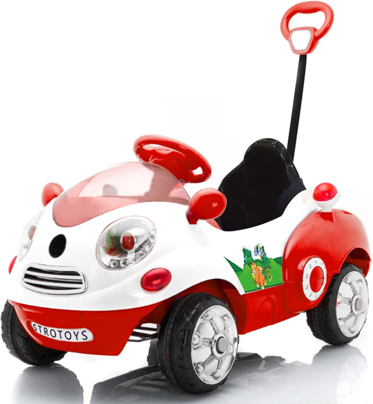 Push Car for Kids Ride On Car with Remote Control Blue & Yellow C598
