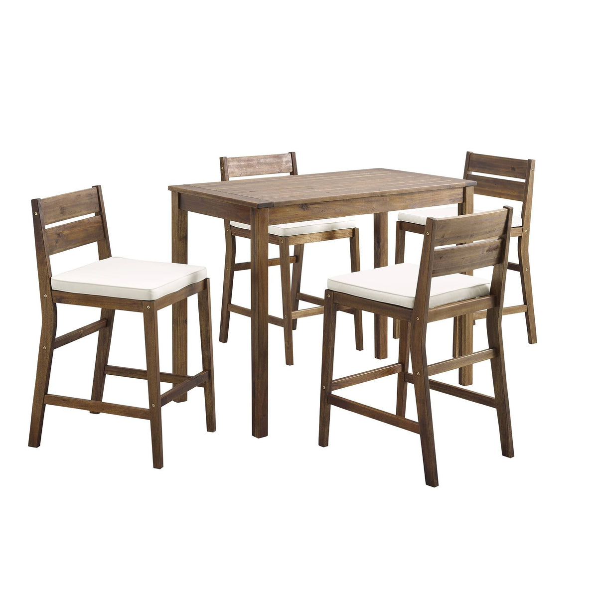 5-Piece Acacia Counter Height Dining Set H725