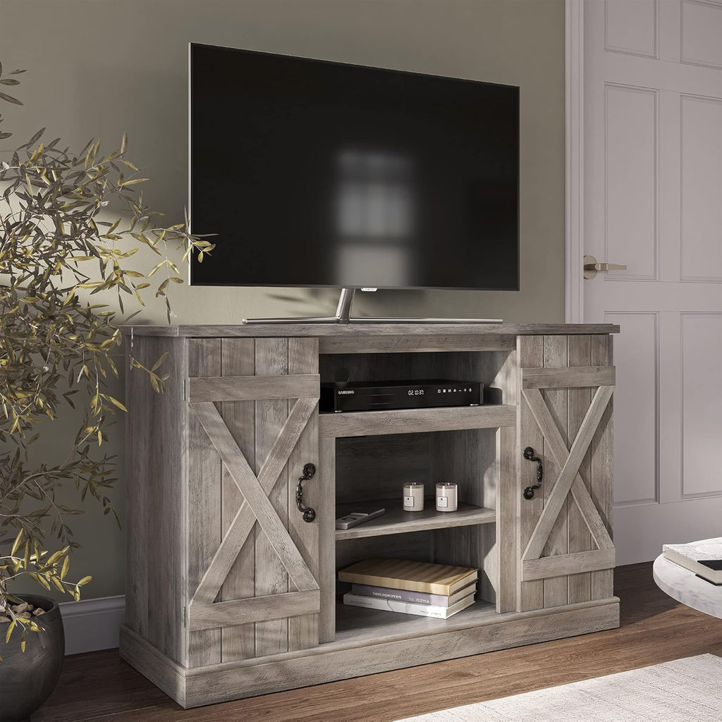 Espresso Electric Fireplace TV Stand S54010