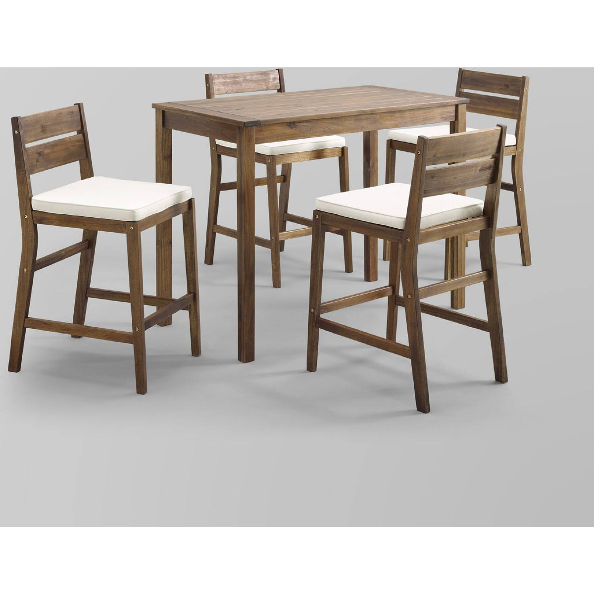5-Piece Acacia Counter Height Dining Set H725