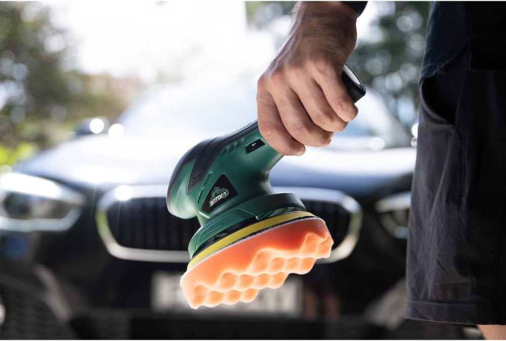 Cordless Car Buffer Polisher with 12V Lithium Rechargeable Battery G489
