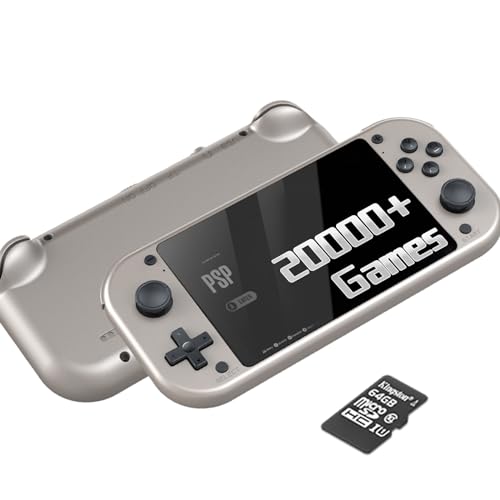 Handheld Game Console 4.3" IPS Screen Retro Game Player 64G J502