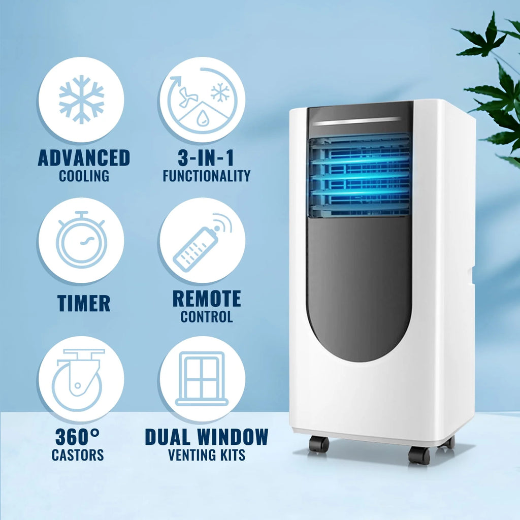 5000BTU Portable Air Conditioner with Dehumidifier & Fan S9672
