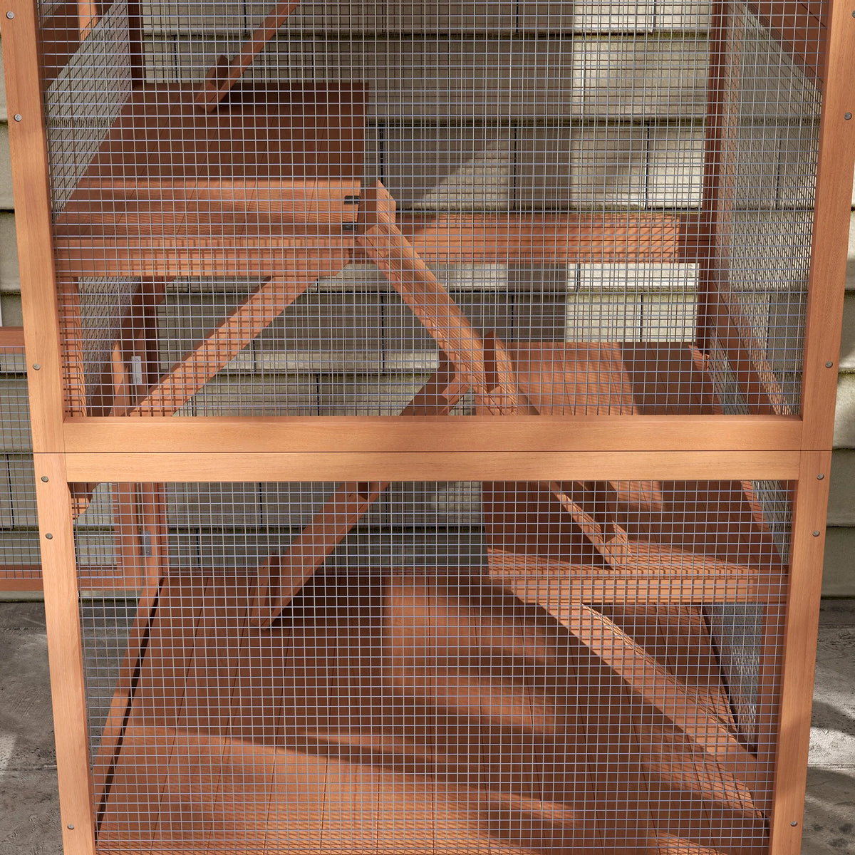 Outdoor Cat Enclosure with Hammock P85105
