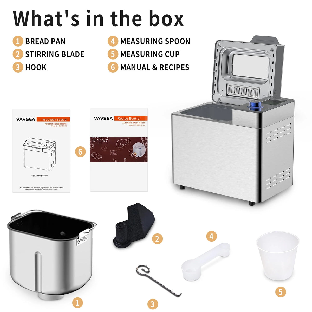 25 in 1 Stainless Steel Bread Maker B657769