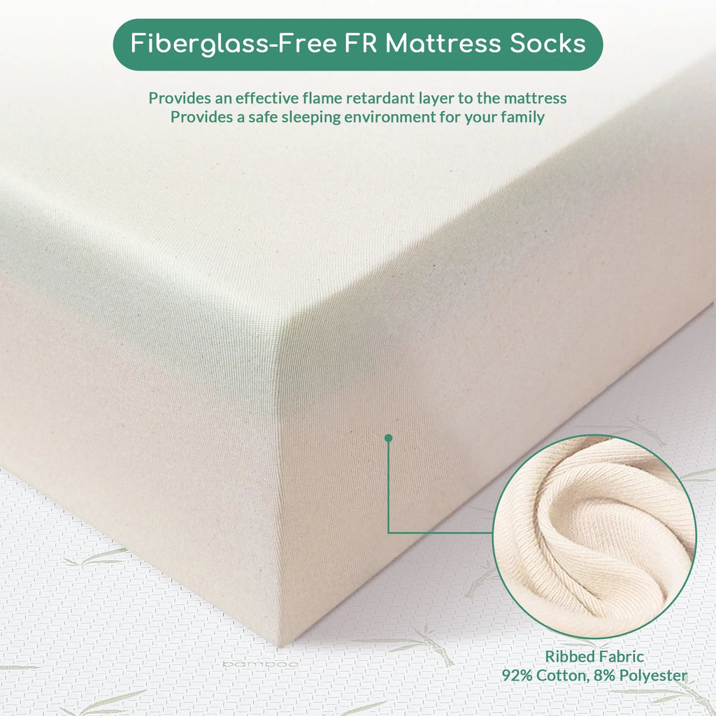 6 inch Twin Memory Foam Mattress with Bamboo Cover G36335