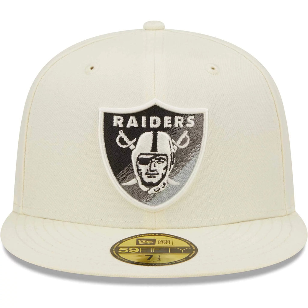 Men's Cream Fitted Hat F1781